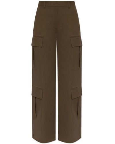 Moschino Wide-leg Trousers - Natural