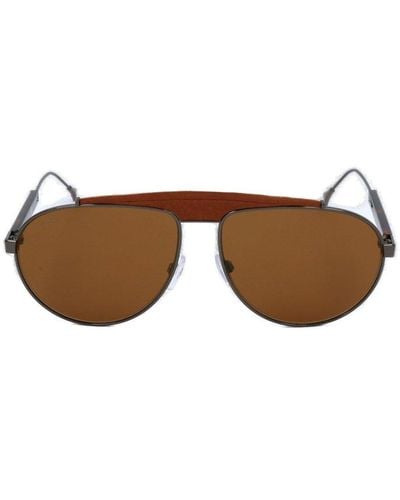 Tod's Pilot Frame Sunglasses - Gray