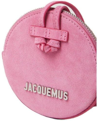 Jacquemus Le Pitchou Circle Neck Pouch - Pink