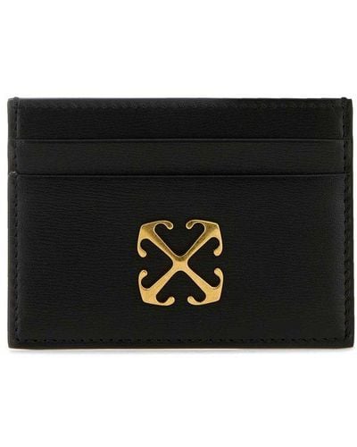 Off-White c/o Virgil Abloh Jitney Simple Leather Cardholder - Black