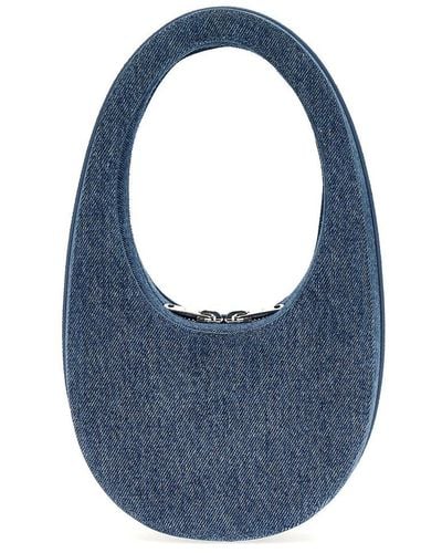 Coperni Mini Swipe Bag Hand Bags - Blue