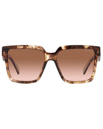prada pink tortoise glasses