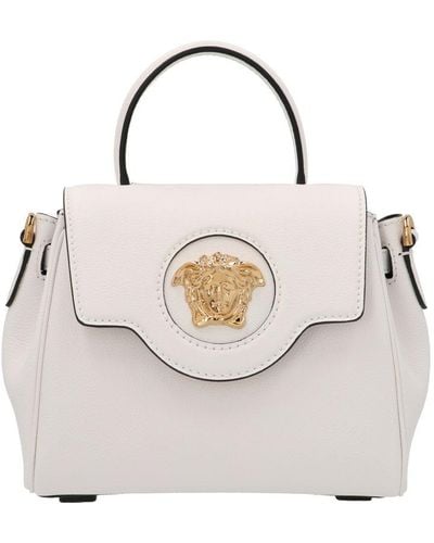 Versace 'la Medusa' Handbag - White