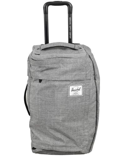 Herschel Supply Co. Logo Patch Rolling Luggage - Gray