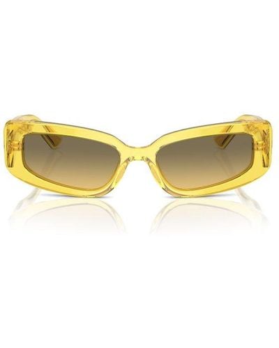 Dolce & Gabbana Cat-eye Sunglasses - Yellow