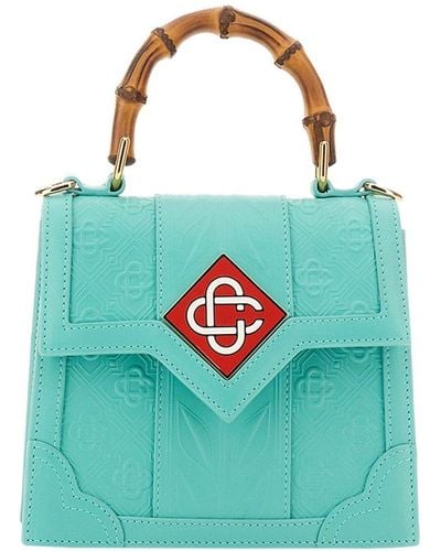 Casablancabrand Jeannie Mini Leather Bag - Blue