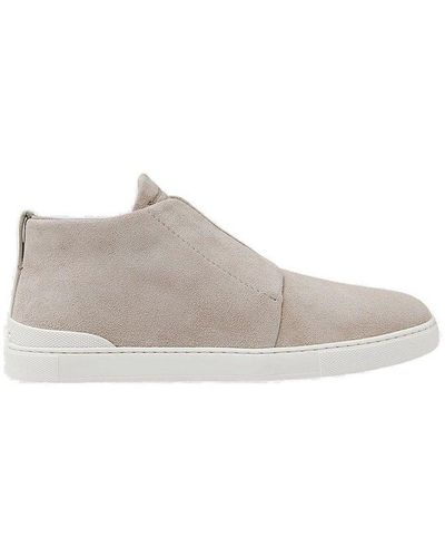 Zegna Low-top Trainers - Natural
