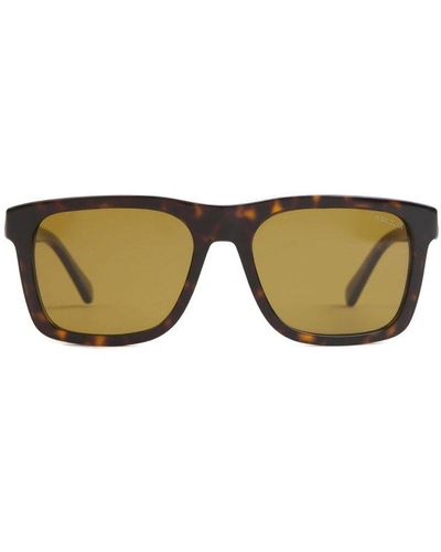 Moncler Rectangular Frame Sunglasses - Multicolour