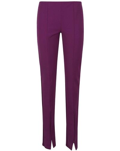 Sportmax Polyamide Pants - Purple