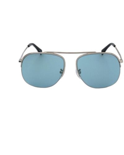 Zadig & Voltaire Round Frame Sunglasses - Blue