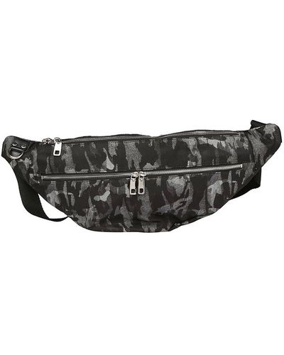 Dolce & Gabbana Camouflage Print Belt Bag - Black