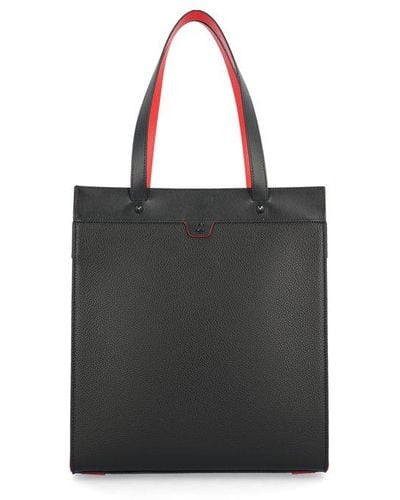 Christian Louboutin Logo-detailed Tote Bag - Black