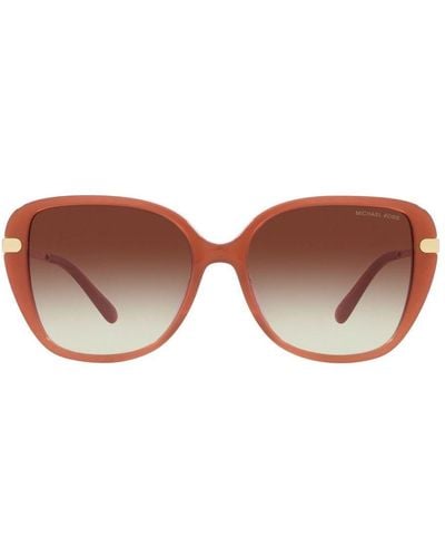 Michael Kors Flatiron Square-frame Sunglasses - Brown