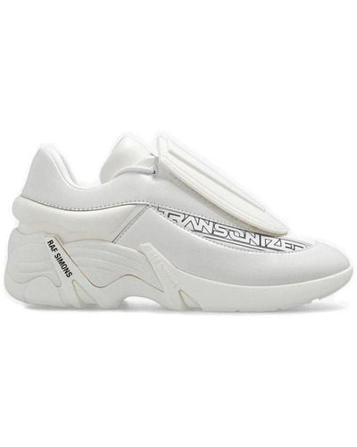 Raf Simons Antei Round Toe Chunky Sneakers - White