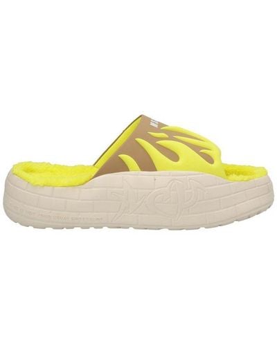 MSGM X Acupuncture Slides - Yellow