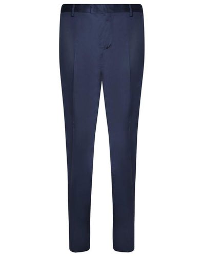 Paul Smith Mid-rise Tailored Trousers - Blue