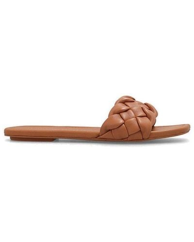 Stuart weitzman roman suede flat sandals shop