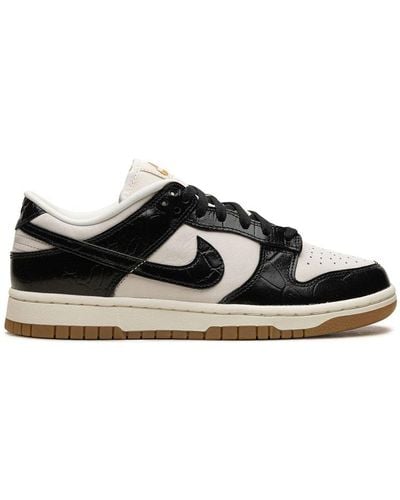 Nike Dunk Panelled Low-top Trainers - Black
