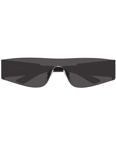 Balenciaga Shield Frame Sunglasses - Grey