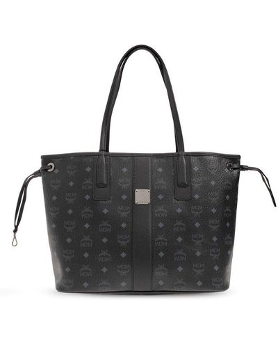 MCM 'liz' Reversible Shopper Bag - Black