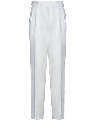 Ralph Lauren Straight-leg Tailored Trousers - White