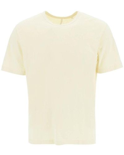 sunflower Short Sleeved Crewneck T-shirt - Natural
