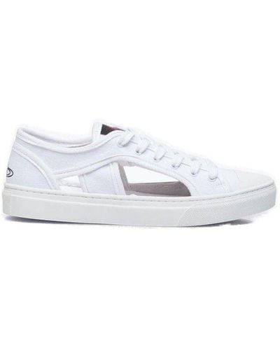 Vivienne Westwood Brighton Lace-up Trainers - White