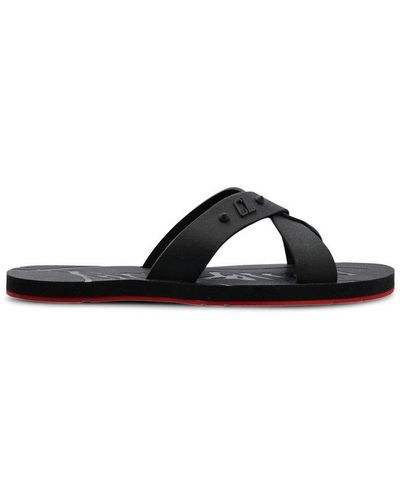 Christian Louboutin Sandals, slides and flip flops for | Online Sale up to 53% | Lyst
