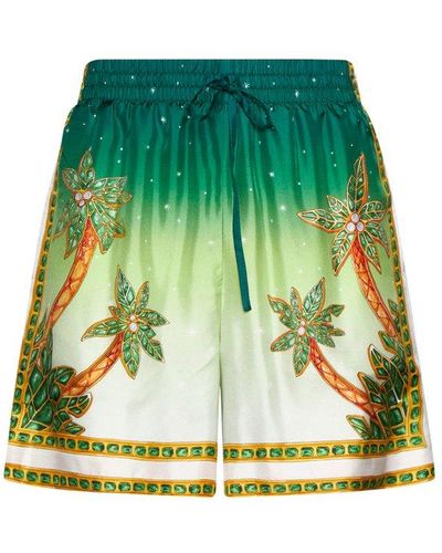 Casablanca Joyaux D'afrique Shorts - Green