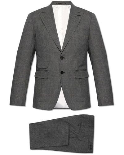 DSquared² Checked Suit, - Gray