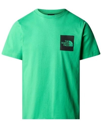 The North Face Logo Printed Crewneck T-shirt - Green