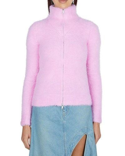 Isabel Marant Ortana Brushed Knit Sweater - Pink