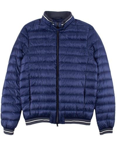 Herno Zip-up Long-sleeved Jacket - Blue