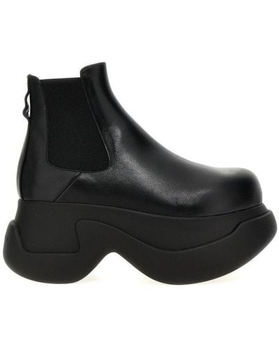 Marni 'aras 23' Ankle Boots - Black