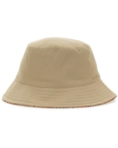Paul Smith Reversible Bucket Hat - Natural