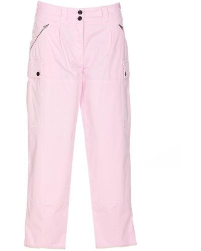 Tom Ford Cropped Cargo Trousers - Pink