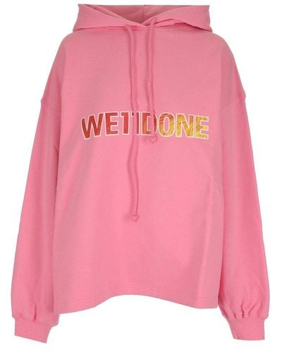 we11done Wdtp519500pk Other Materials Sweatshirt - Pink