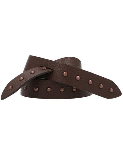 Brown P.A.R.O.S.H. Belts for Women | Lyst