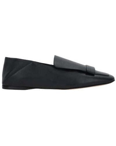 Sergio Rossi Slip-on Flat Shoes - Black