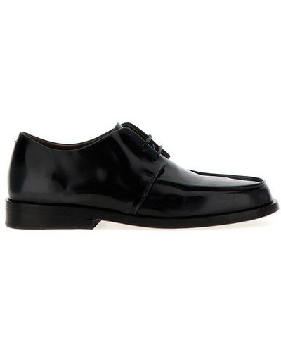 Marsèll Round Toe Lace-up Derby Shoes - Black