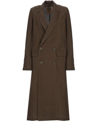 Uma Wang Coats Brown
