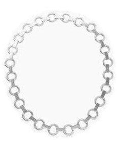 Jil Sander Chain Linked Necklace - Metallic