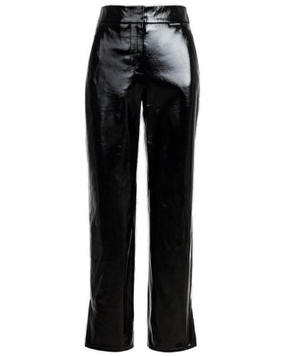 Karl Lagerfeld Straight Leg Trousers - Black