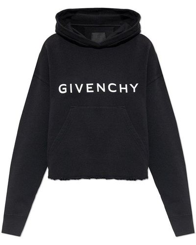 Givenchy Logo-printed Hoodie - Black