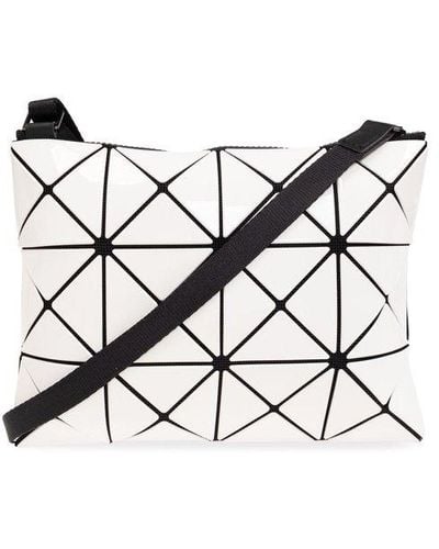 Bao Bao Issey Miyake Lucent Gloss Geometric Zipped Crossbody Bag - White