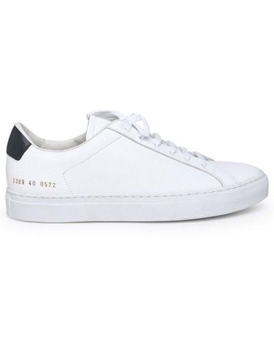 Common Projects Round-toe Lace-up Trainers - White
