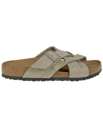 Birkenstock Crossover-strap Open Toe Sandals - Brown