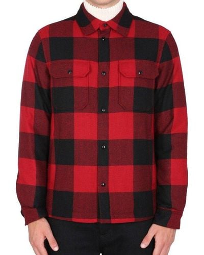 Woolrich Checked Buttoned Shirt - Red