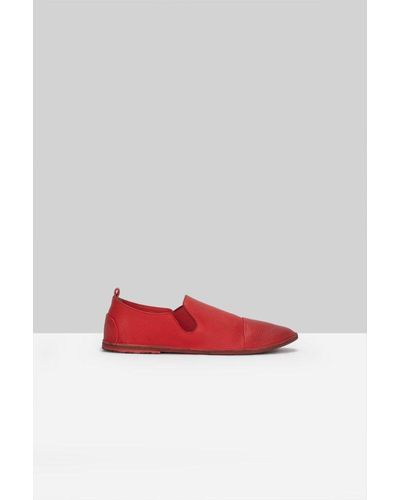 Marsèll Strasacco Slip On Loafers - Red