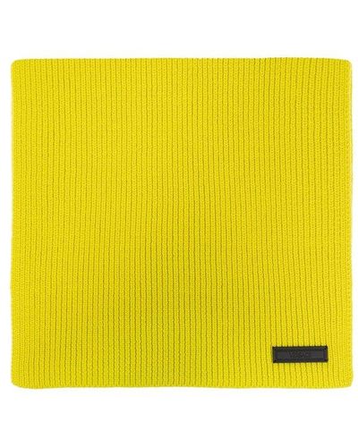 Versace Wool Scarf - Yellow